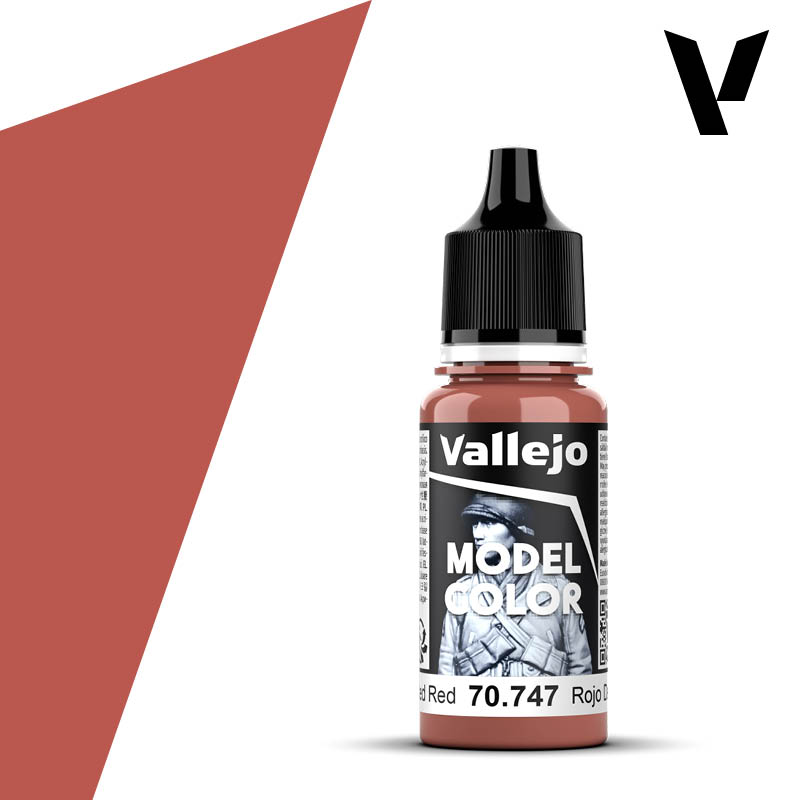 70.747 Faded Red - Vallejo Model Color (18ml)