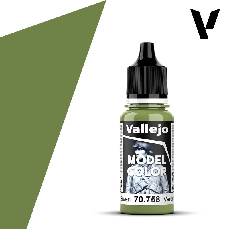 70.758 Bright Green - Vallejo Model Color (18ml)