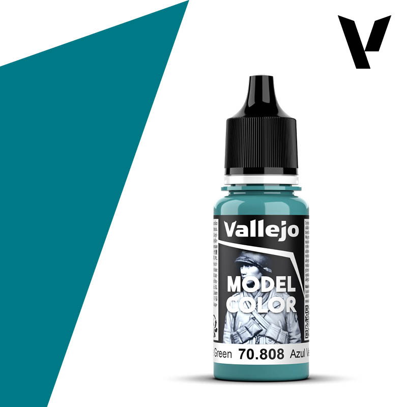 70.808 Blue Green (Matt) - Vallejo Model Color (18ml)