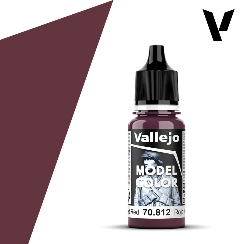 70.812 Violet Red (Matt) - Vallejo Model Color (18ml)