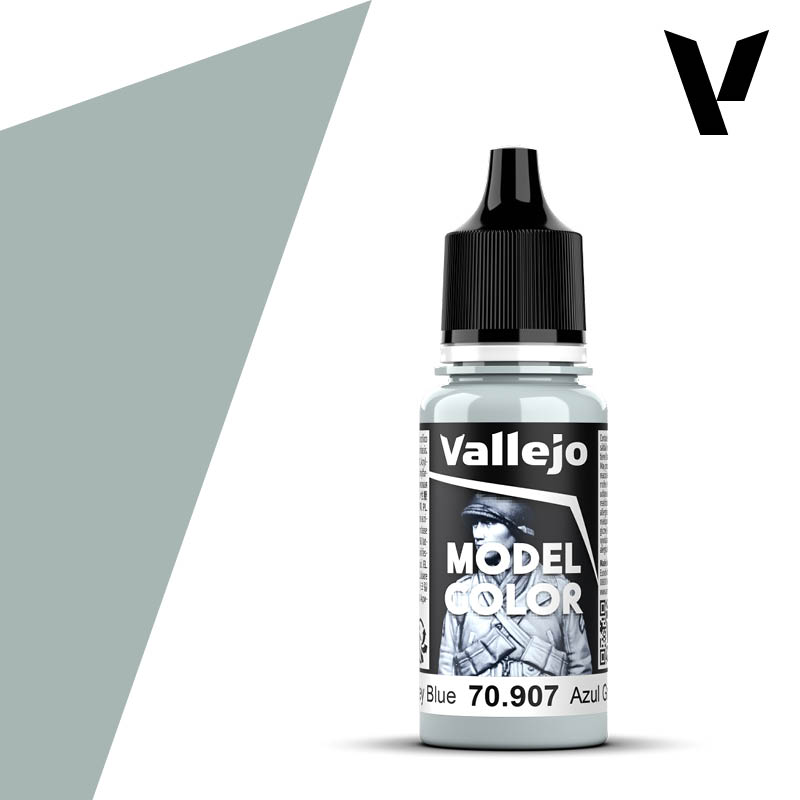 70.907 Pale Grey Blue (Matt) - Vallejo Model Color (18ml)