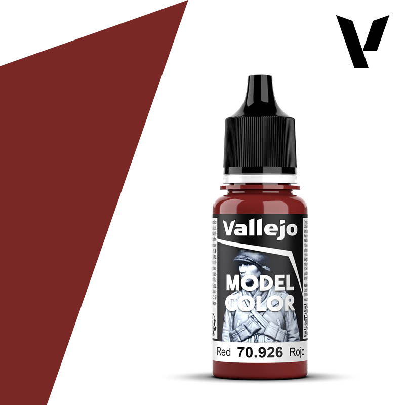 70.926 Red (Matt) - Vallejo Model Color (18ml)