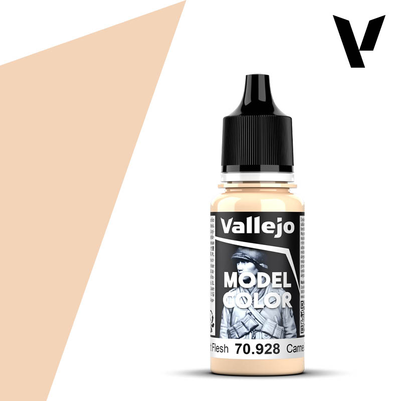 70.928 Light Flesh (Matt) - Vallejo Model Color (18ml)