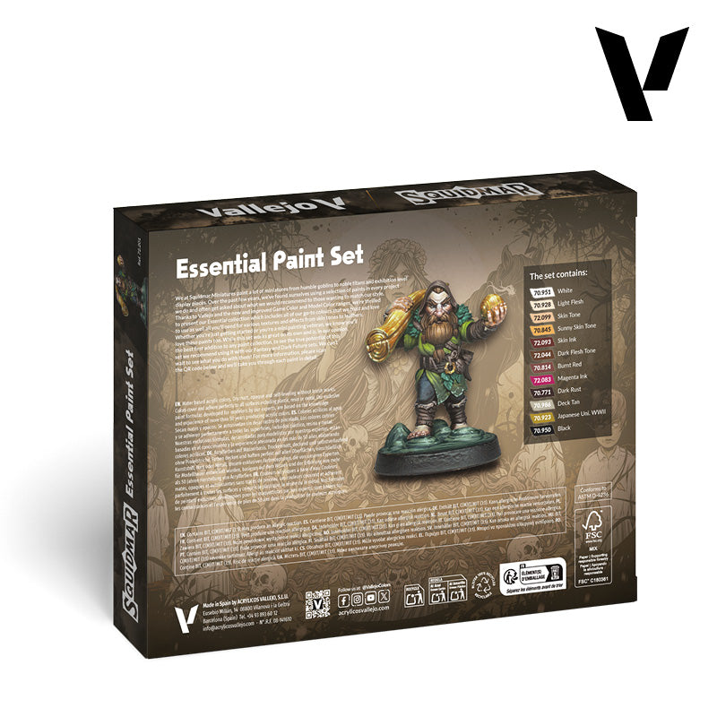 72.201 Squidmar Essential Paint Set - Vallejo Game Color