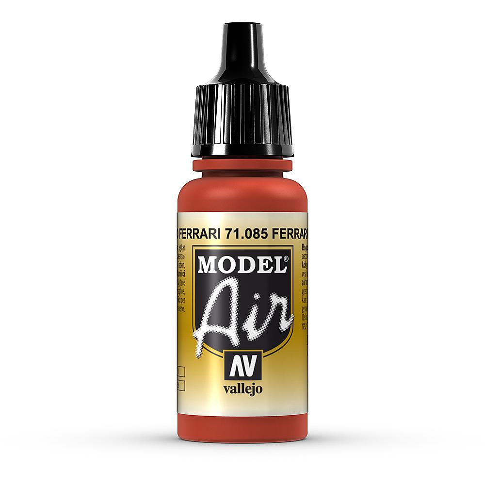 71.085 Ferrari Red - Vallejo Model Air - 17ML