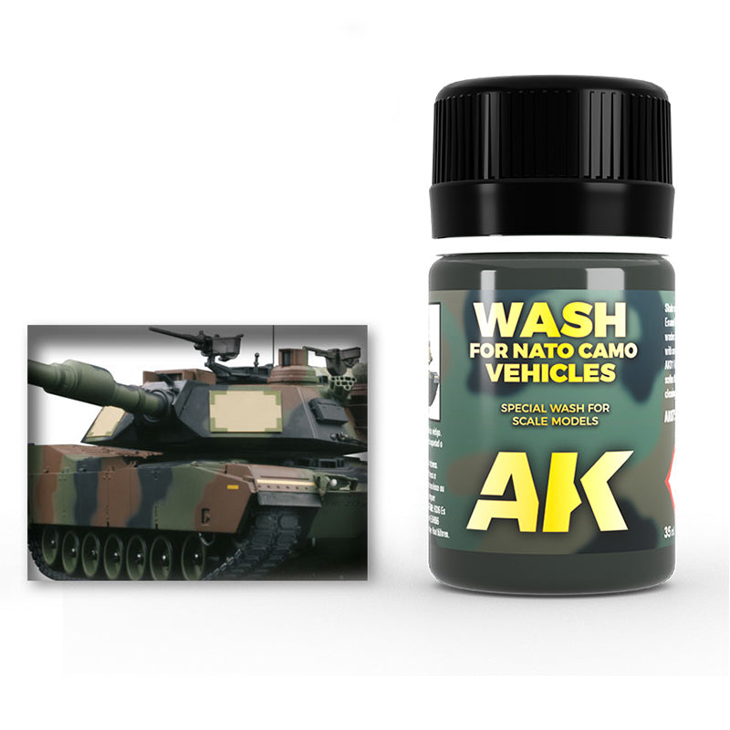 AK075 - Wash for Nato Camo Vehicles 35ml