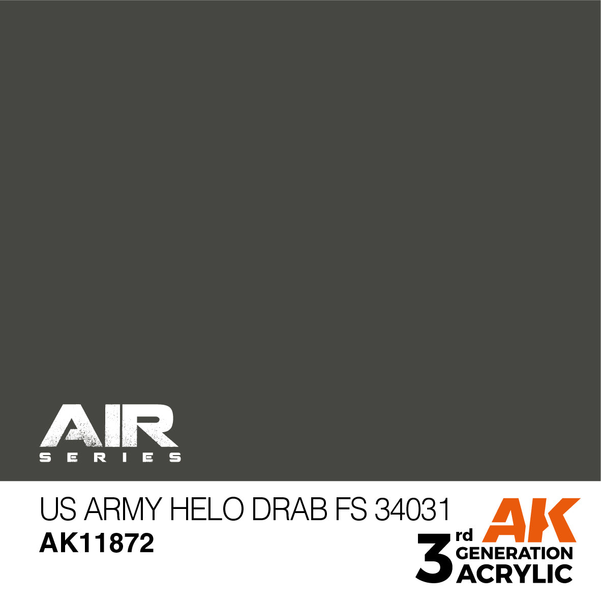 AK11872 - AK US Army Helo Drab FS 34031