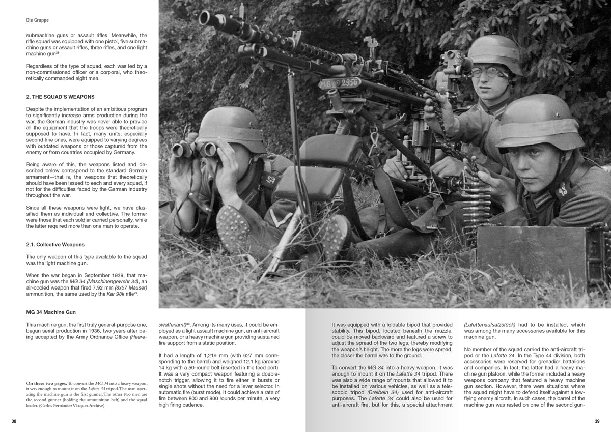 AK130025 -DIE GRUPPE – WEAPONS AND EQUIPMENT OF THE GERMAN INFANTRY SQUAD (1939 – 1945)