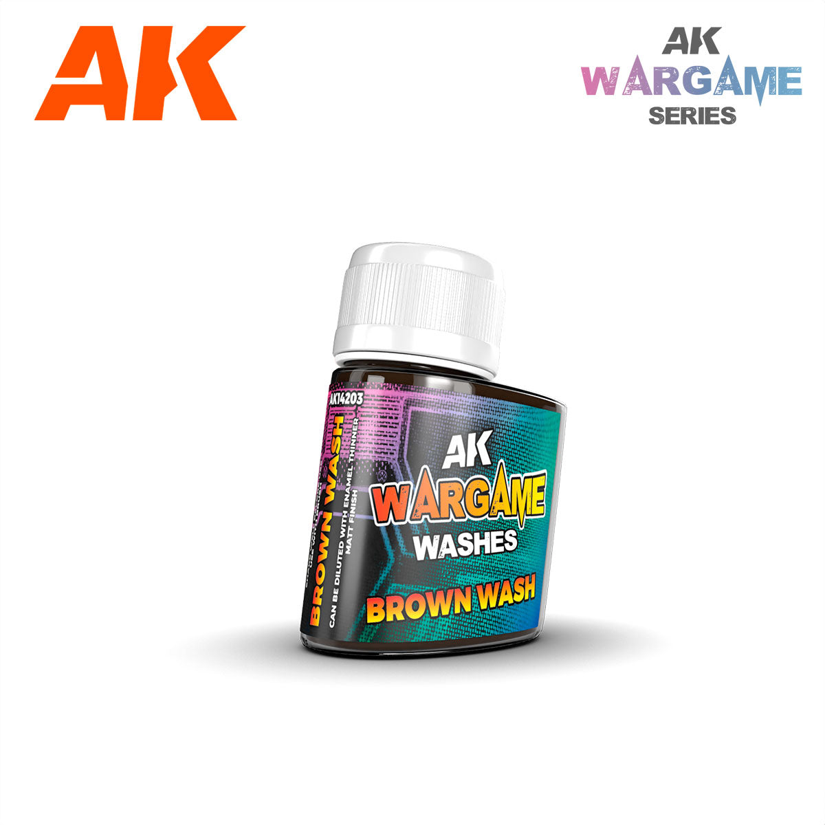 AK14203 - Brown wash (35ml) - Wargame Wash