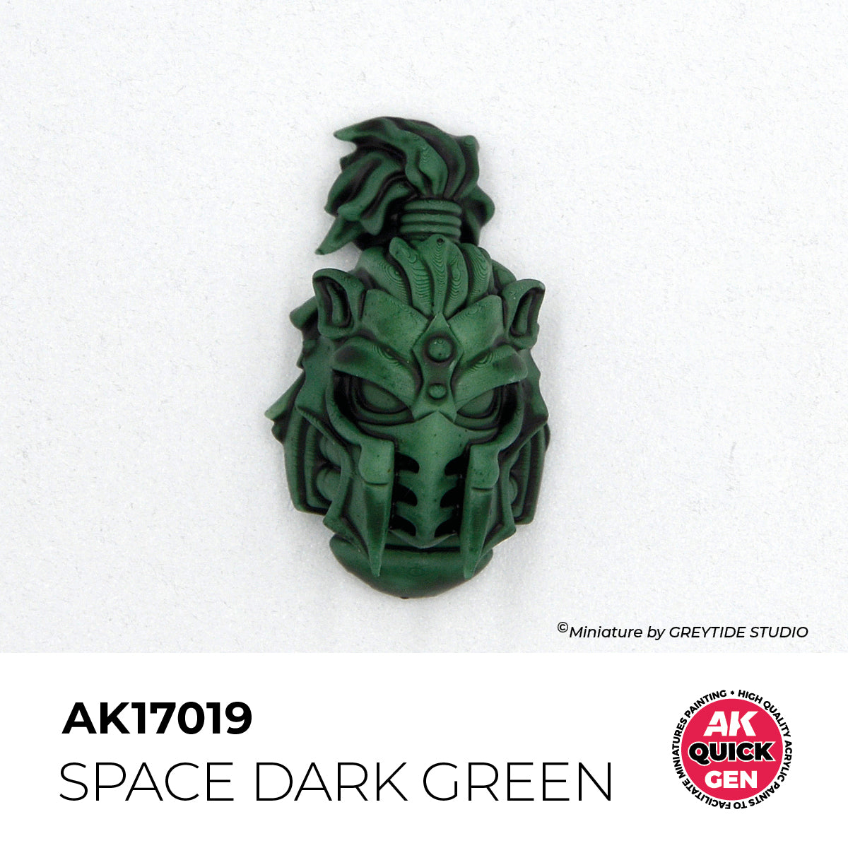 AK17019 - SPACE DARK GREEN -  18ML - QUICK GEN COLOR