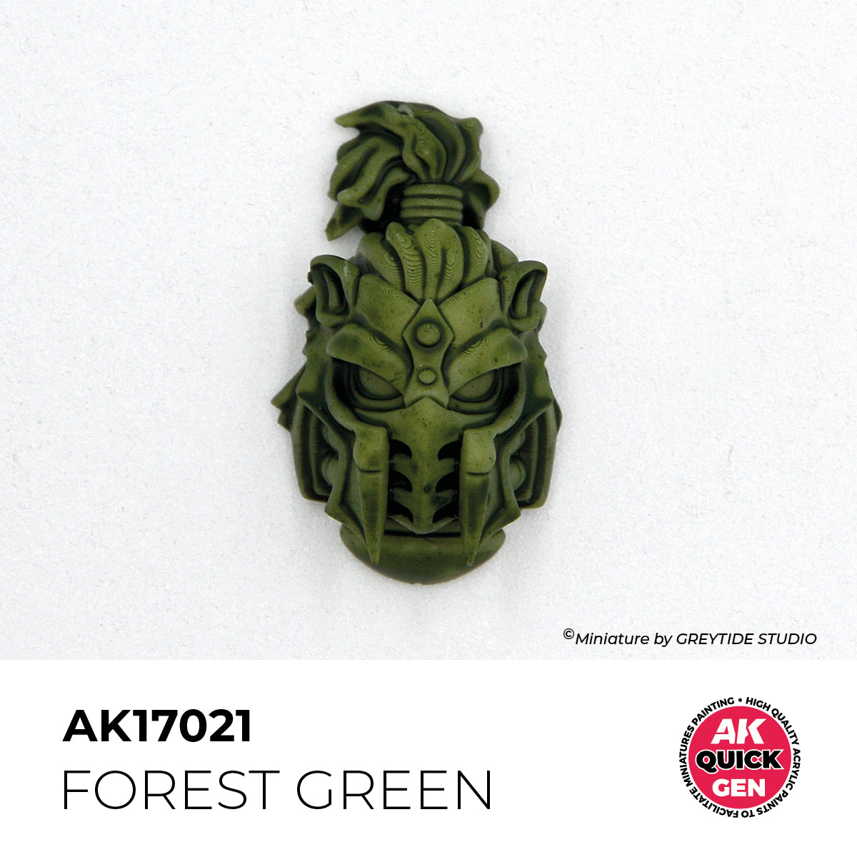 AK17021 - FOREST GREEN -  18ML - QUICK GEN COLOR