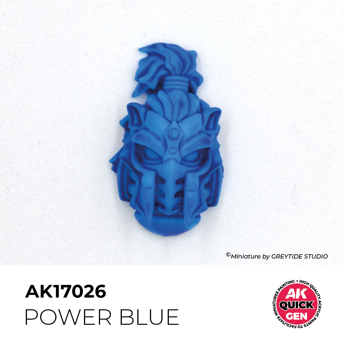 AK17026 - POWDER BLUE -  18ML - QUICK GEN COLOR
