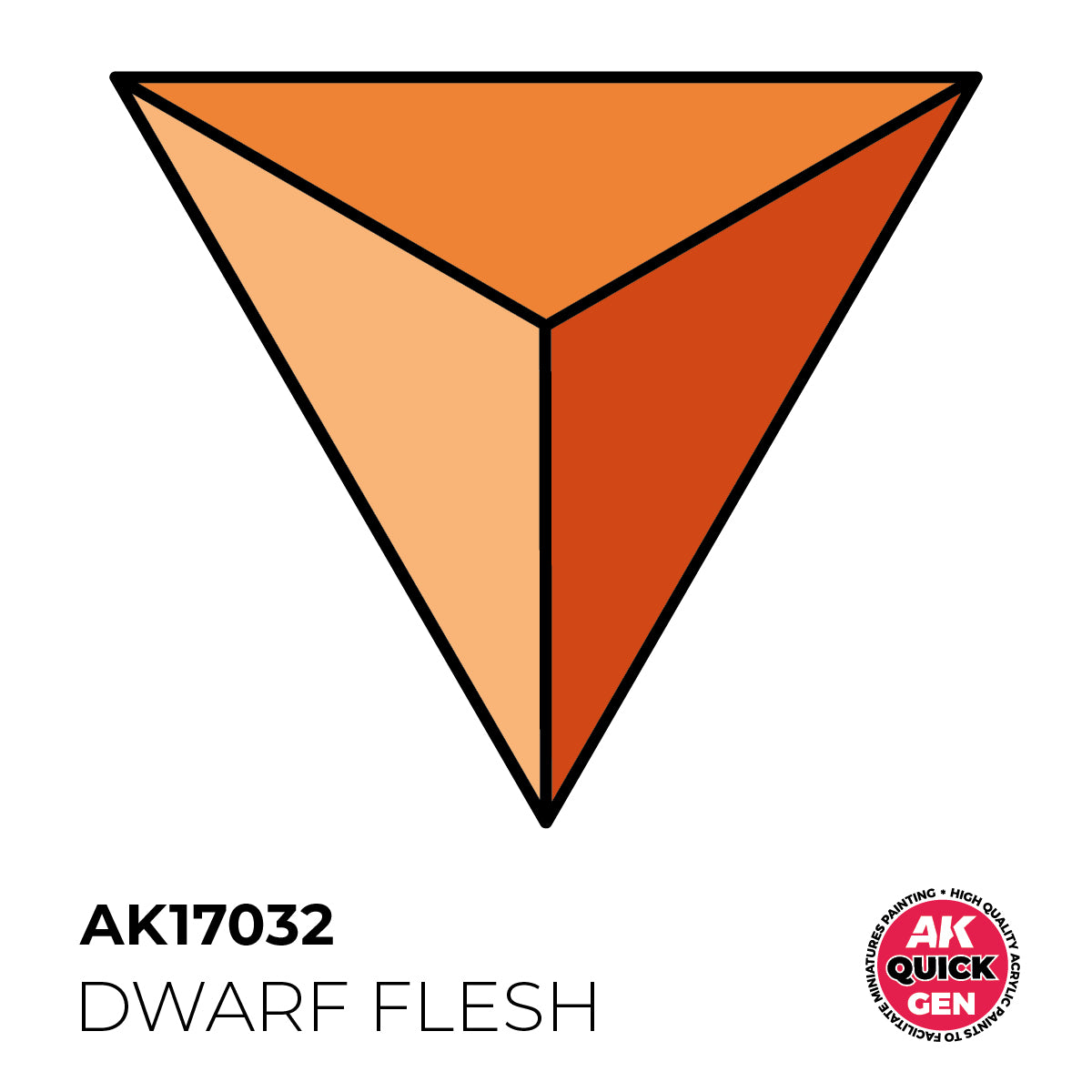 AK17032 - DWARF FLESH -  18ML - QUICK GEN COLOR