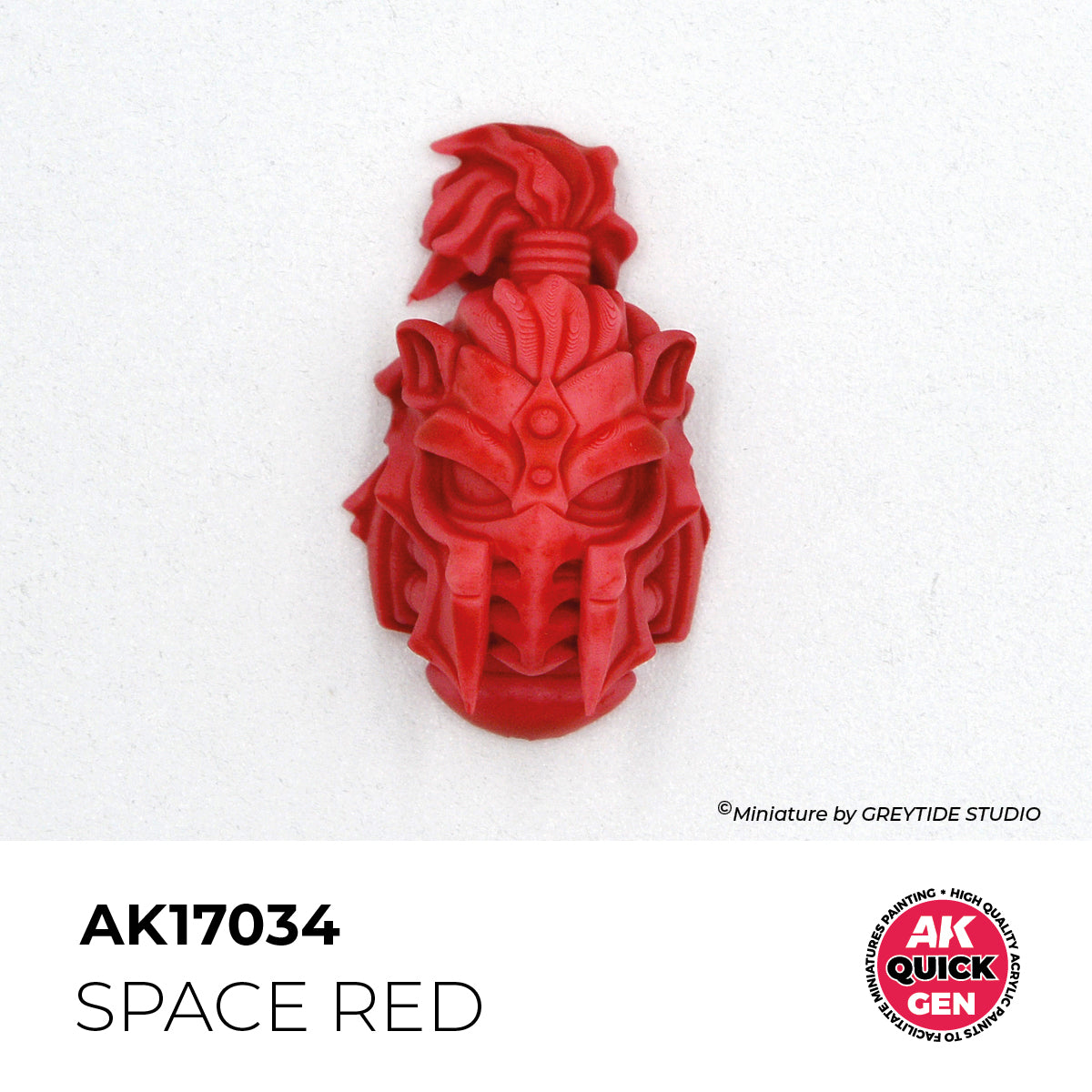 AK17034 -SPACE RED -  18ML - QUICK GEN COLOR