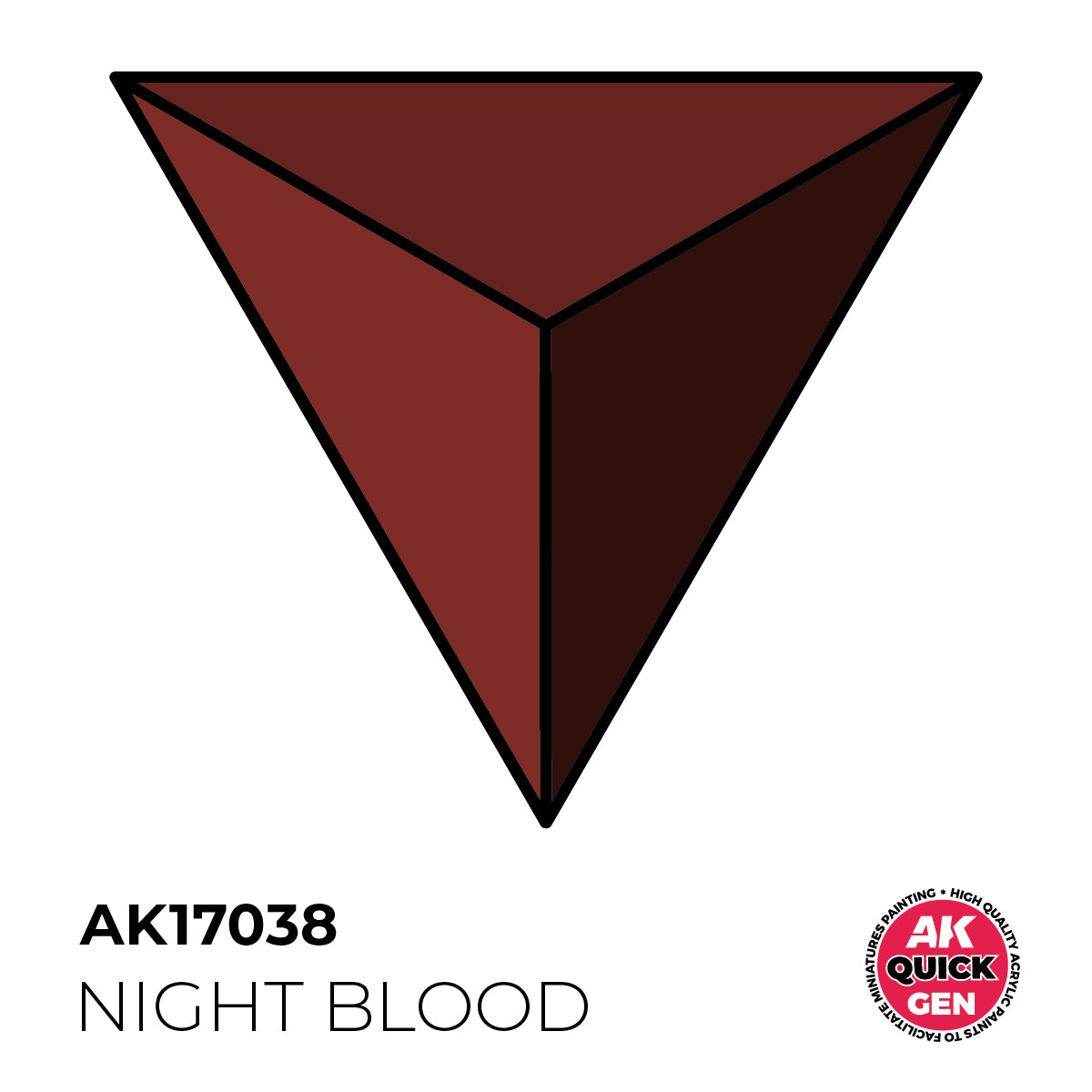 AK17038 - NIGHT BLOOD -  18ML - QUICK GEN COLOR