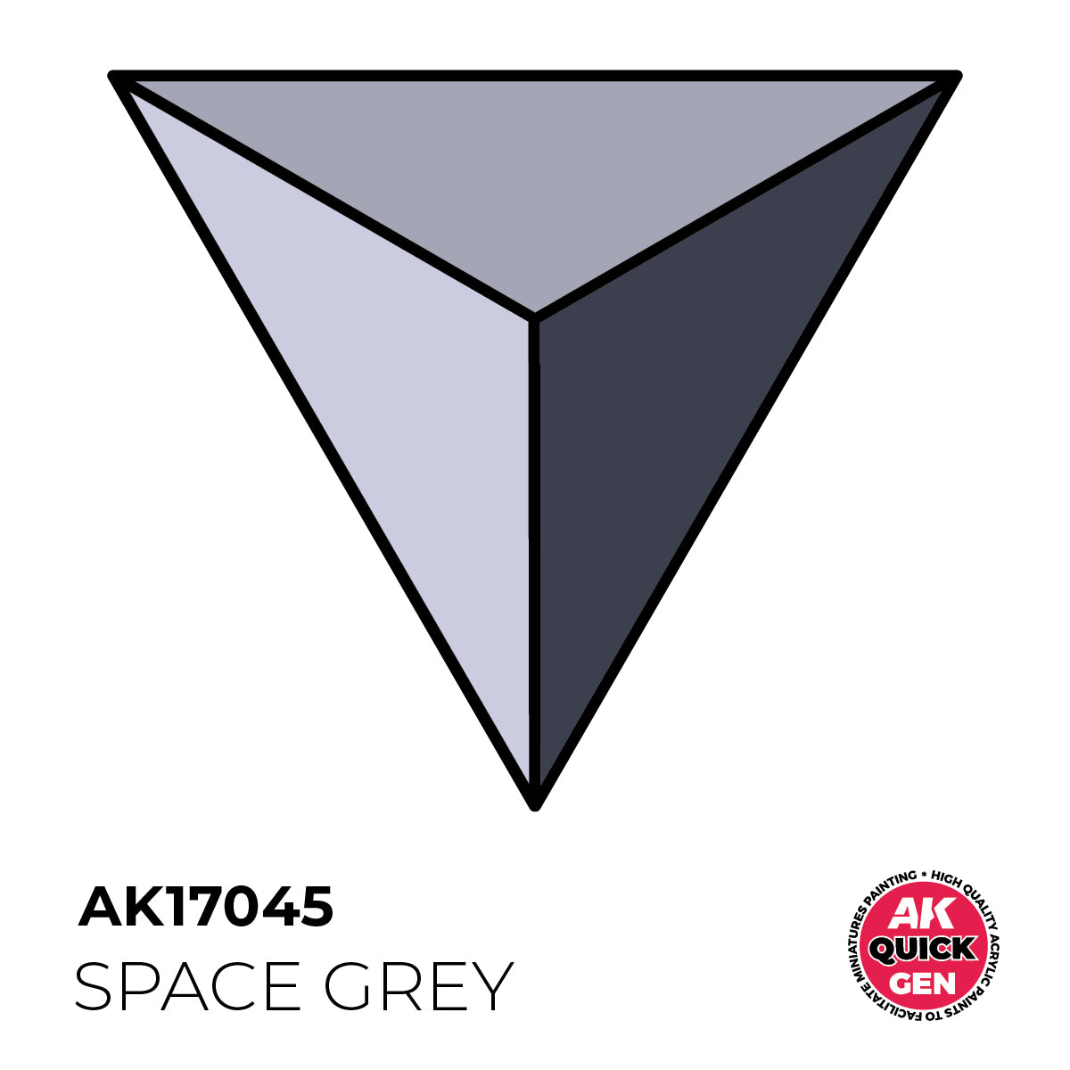 AK17045 - SPACE GREY -  18ML - QUICK GEN COLOR