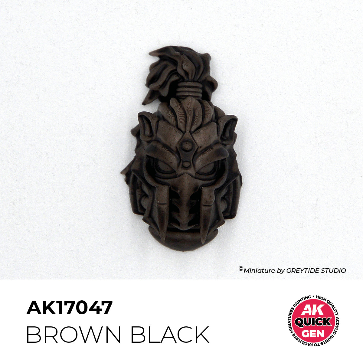 AK17047 - BROWN BLACK -  18ML - QUICK GEN COLOR