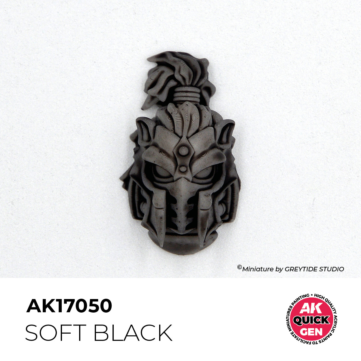 AK17050 - SOFT BLACK -  18ML - QUICK GEN COLOR