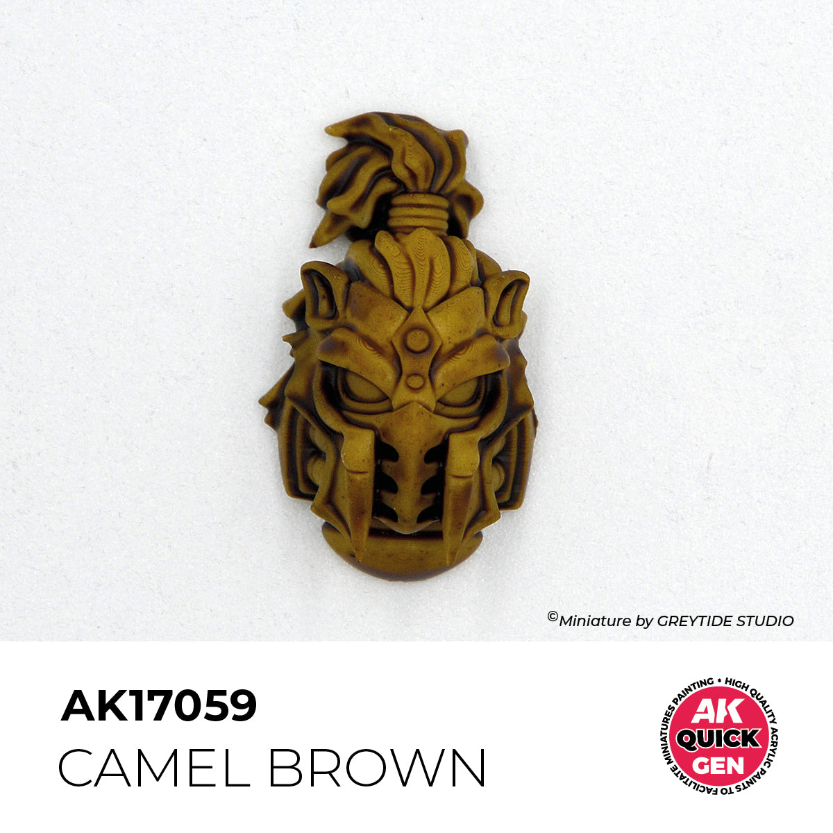 AK17059 - CAMEL BROWN -  18ML - QUICK GEN COLOR