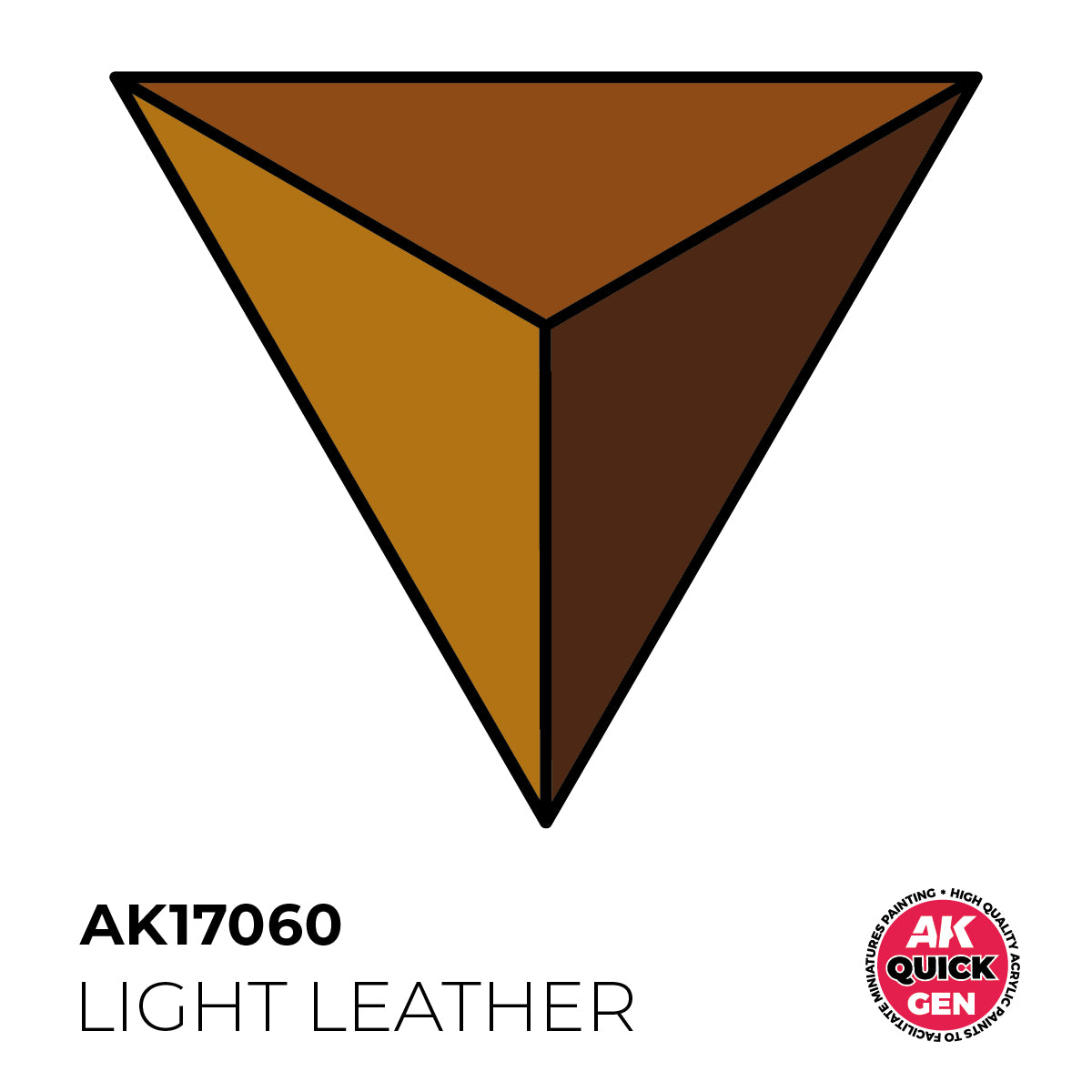 AK17060 - LIGHT LEATHER -  18ML - QUICK GEN COLOR