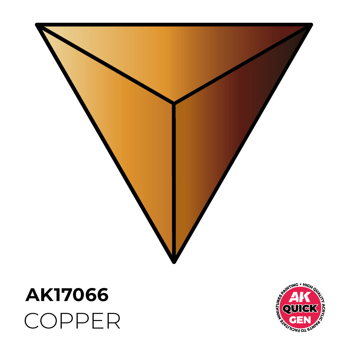 AK17066 - COPPER -  18ML - QUICK GEN COLOR