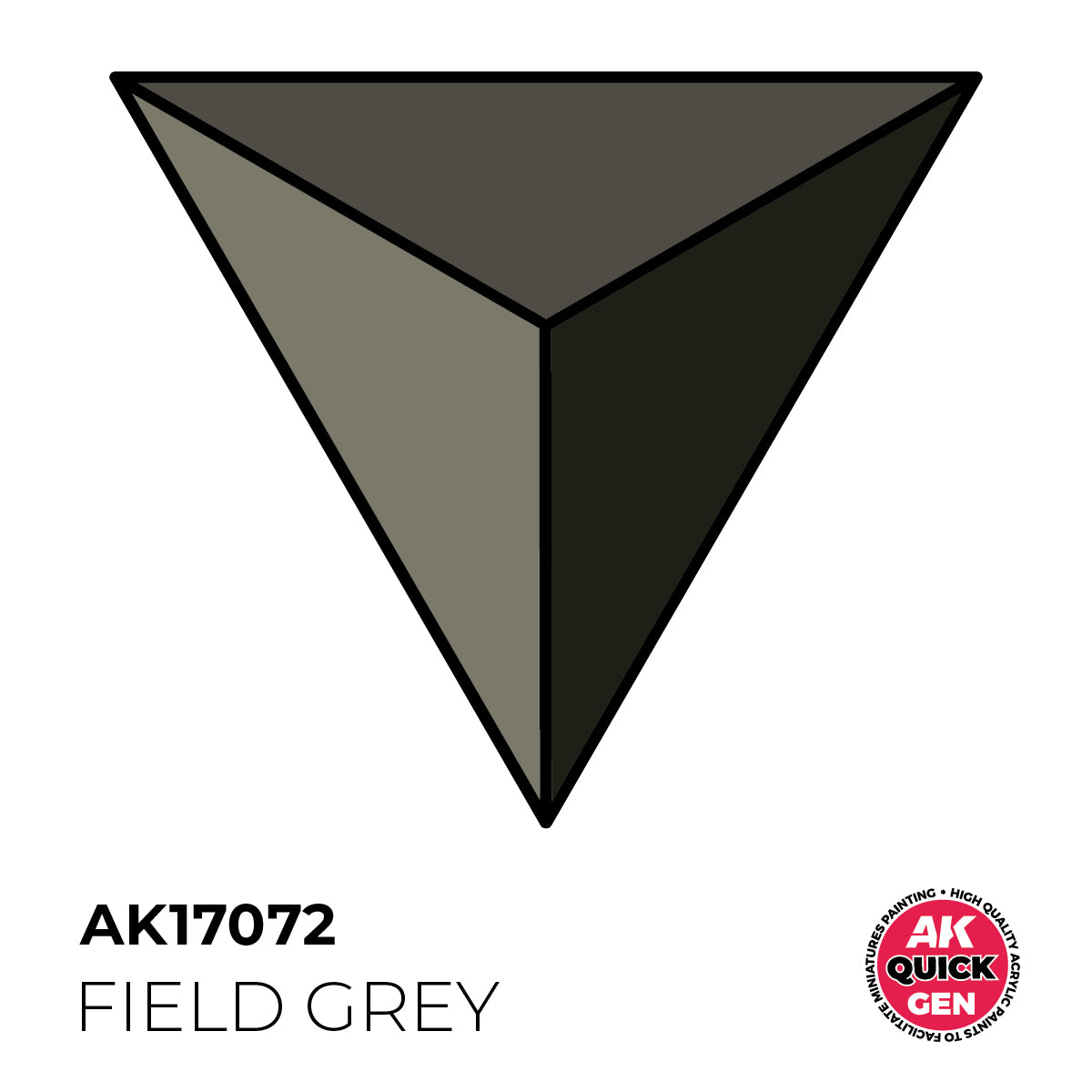 AK17072 - FIELD  GREY -  18ML - QUICK GEN COLOR