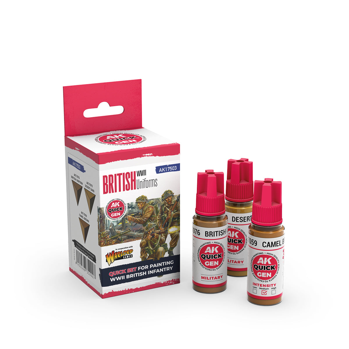 AK17503 - BRITISH WWII UNIFORMS – QUICK GEN SET