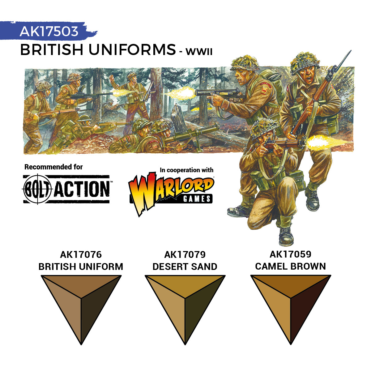 AK17503 - BRITISH WWII UNIFORMS – QUICK GEN SET