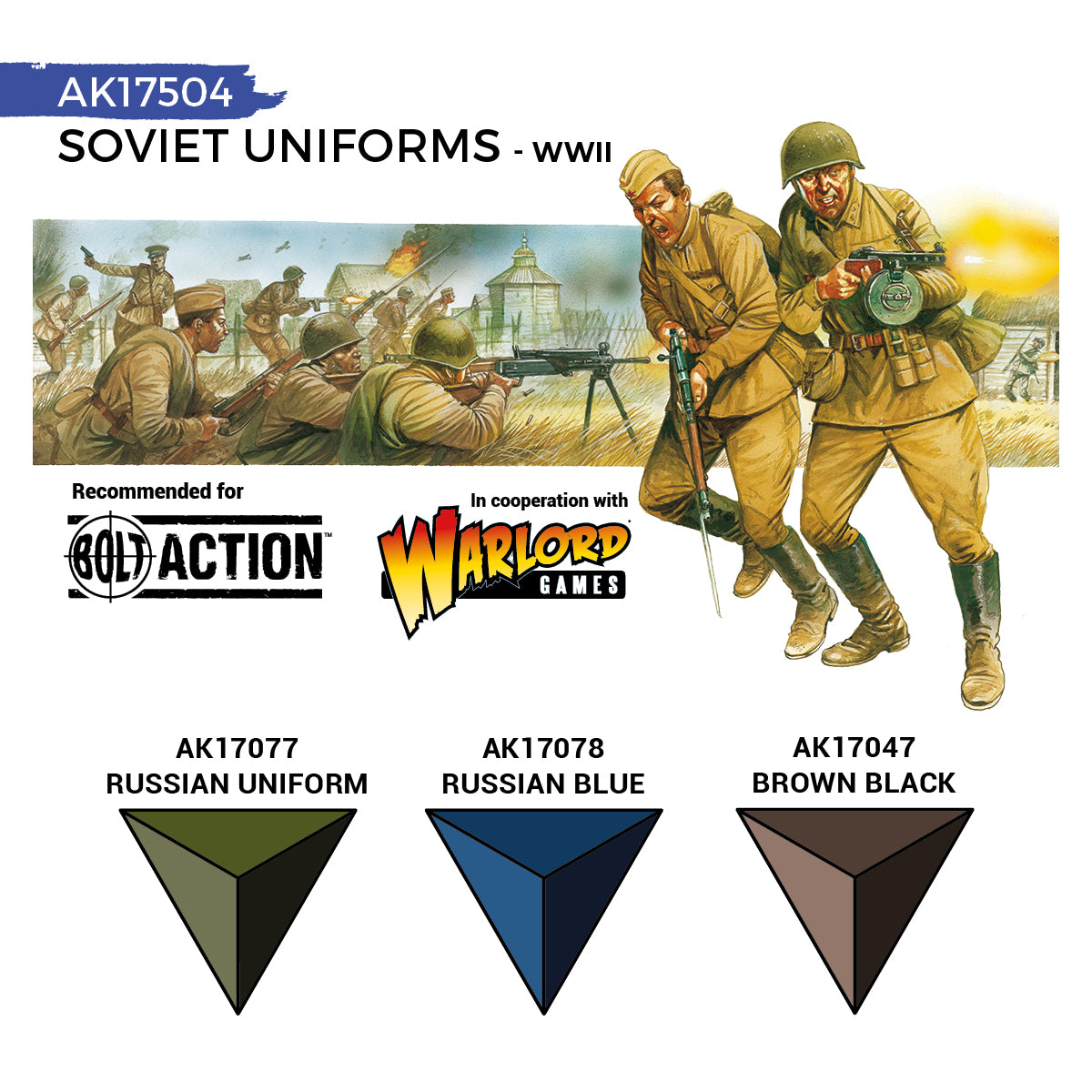 AK17504 -SOVIET WWII UNIFORMS – QUICK GEN SET