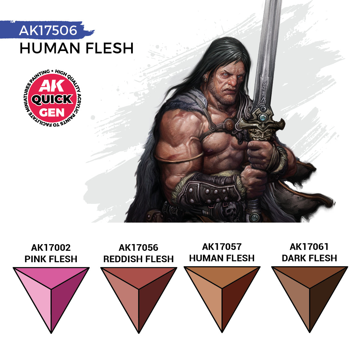 AK17506 - HUMAN FLESH – QUICK GEN SET