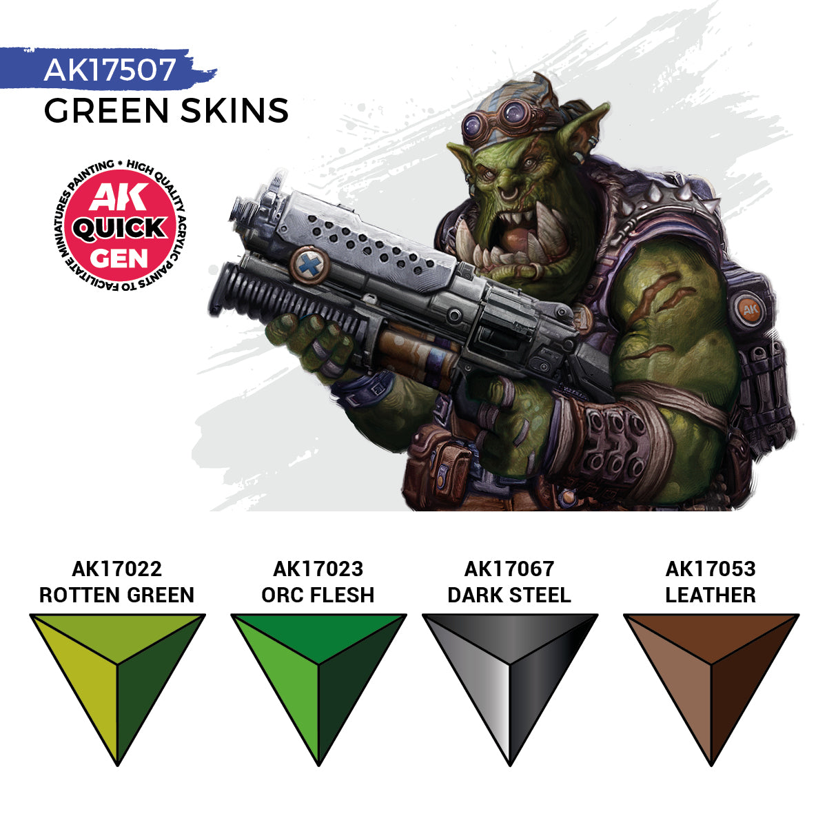 AK17507 - GREEN SKINS – QUICK GEN SET