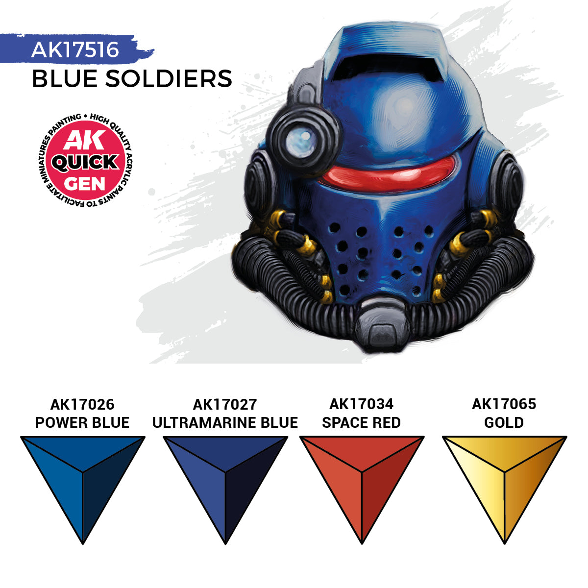 AK17516 -BLUE SOLDIERS – QUICK GEN SET