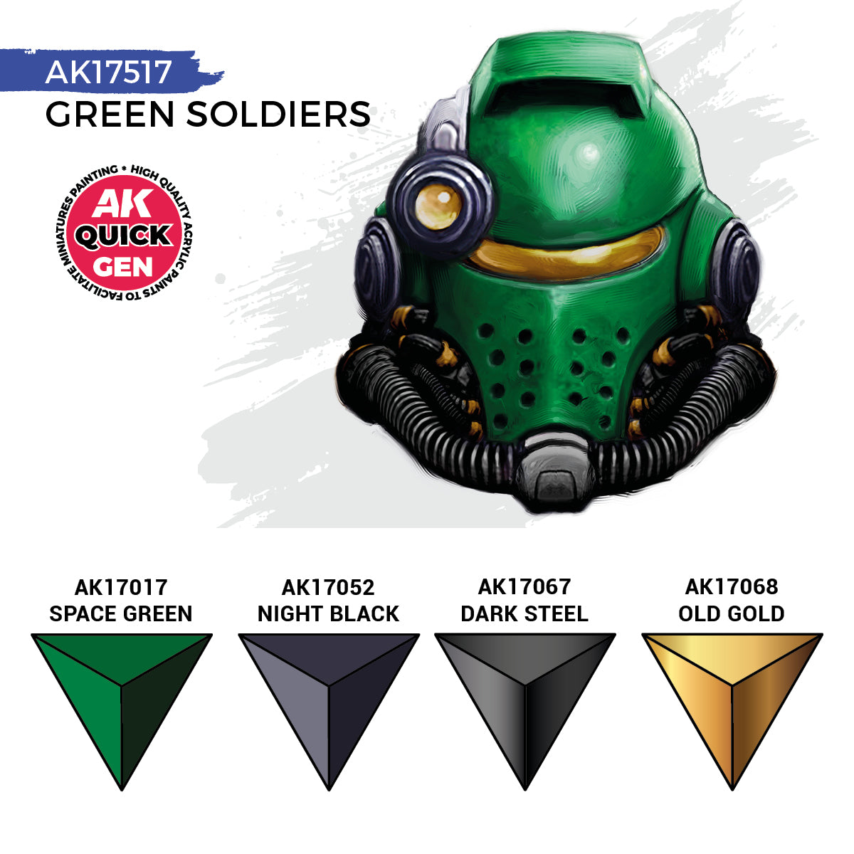AK17517 - GREEN SOLDIERS – QUICK GEN SET