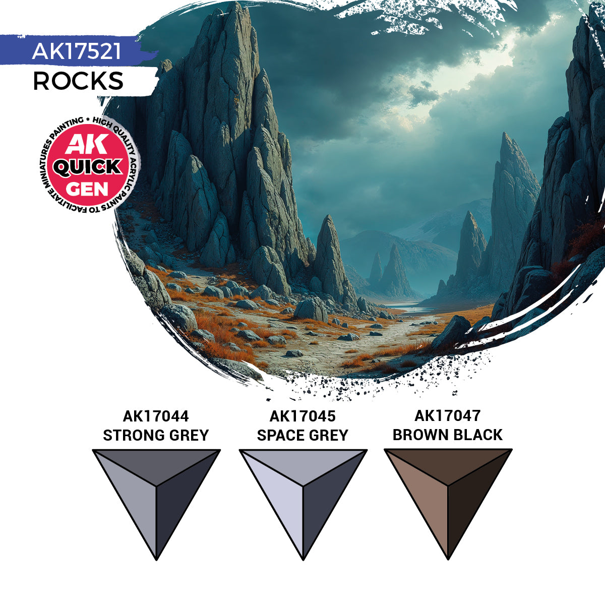 AK17521 - ROCKS – QUICK GEN SET