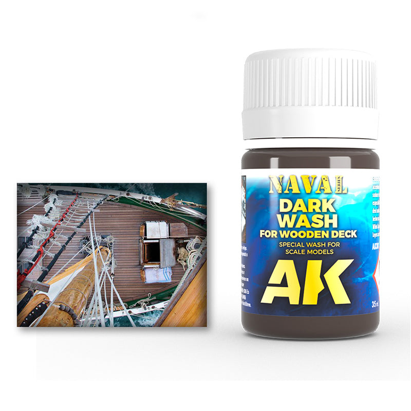 AK301 - Dark Wash For Wood Deck