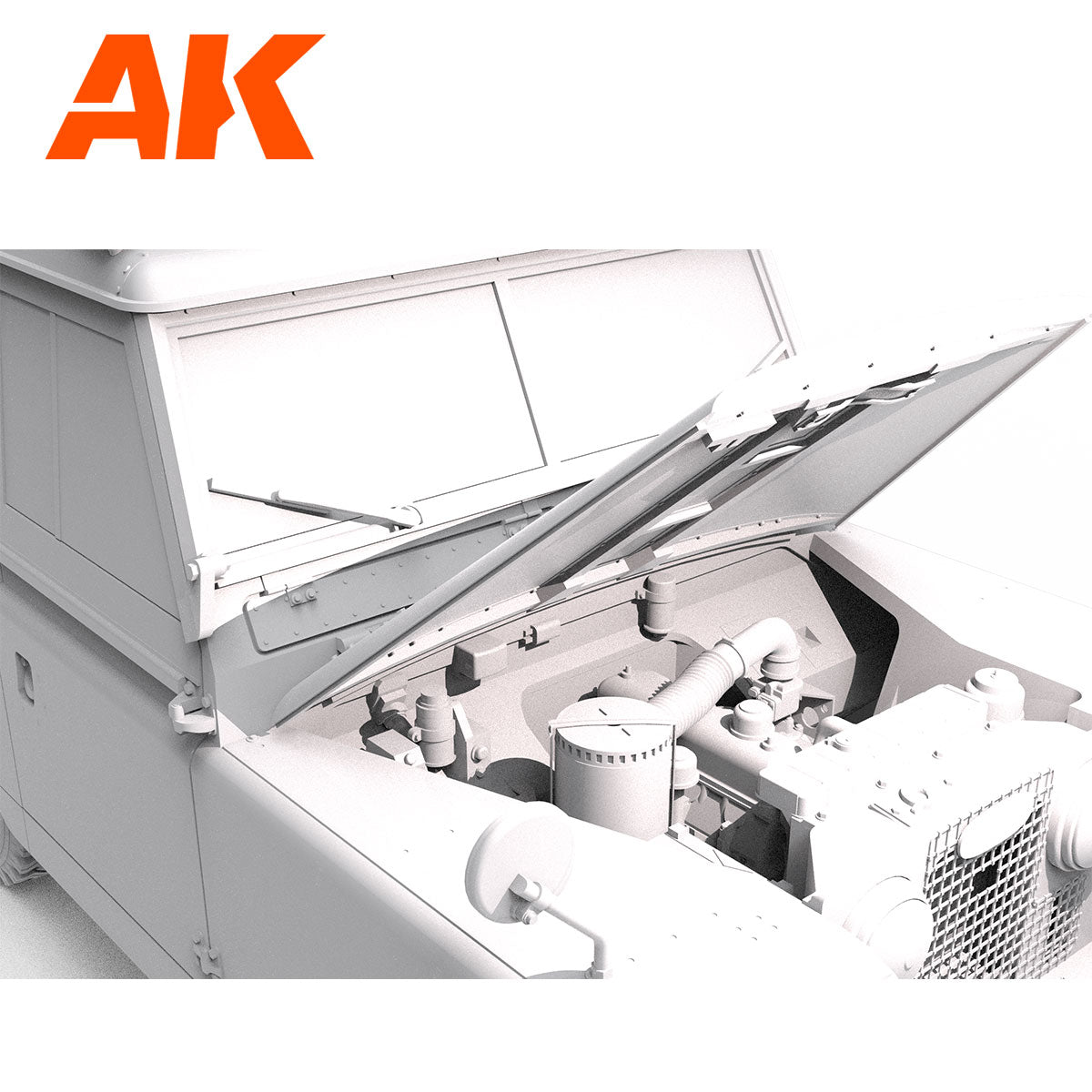 AK35013 - 1/35 -LAND ROVER 88 SERIES IIA STATION WAGON