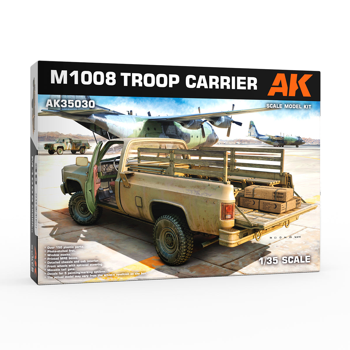 AK35030 - M1008 TROOP CARRIER 1/35