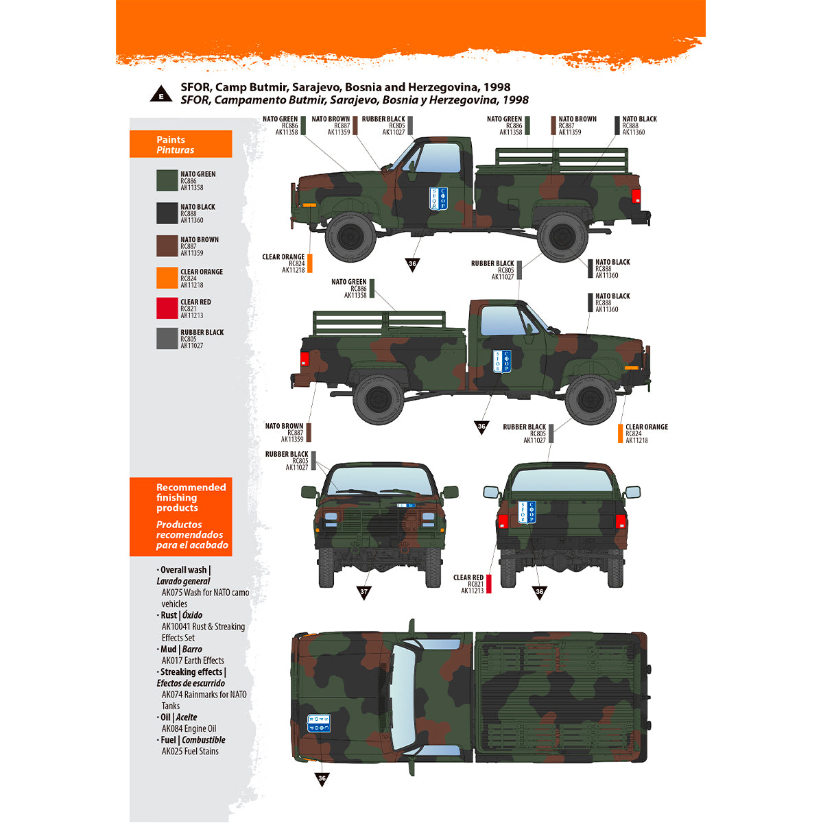 AK35030 - M1008 TROOP CARRIER 1/35