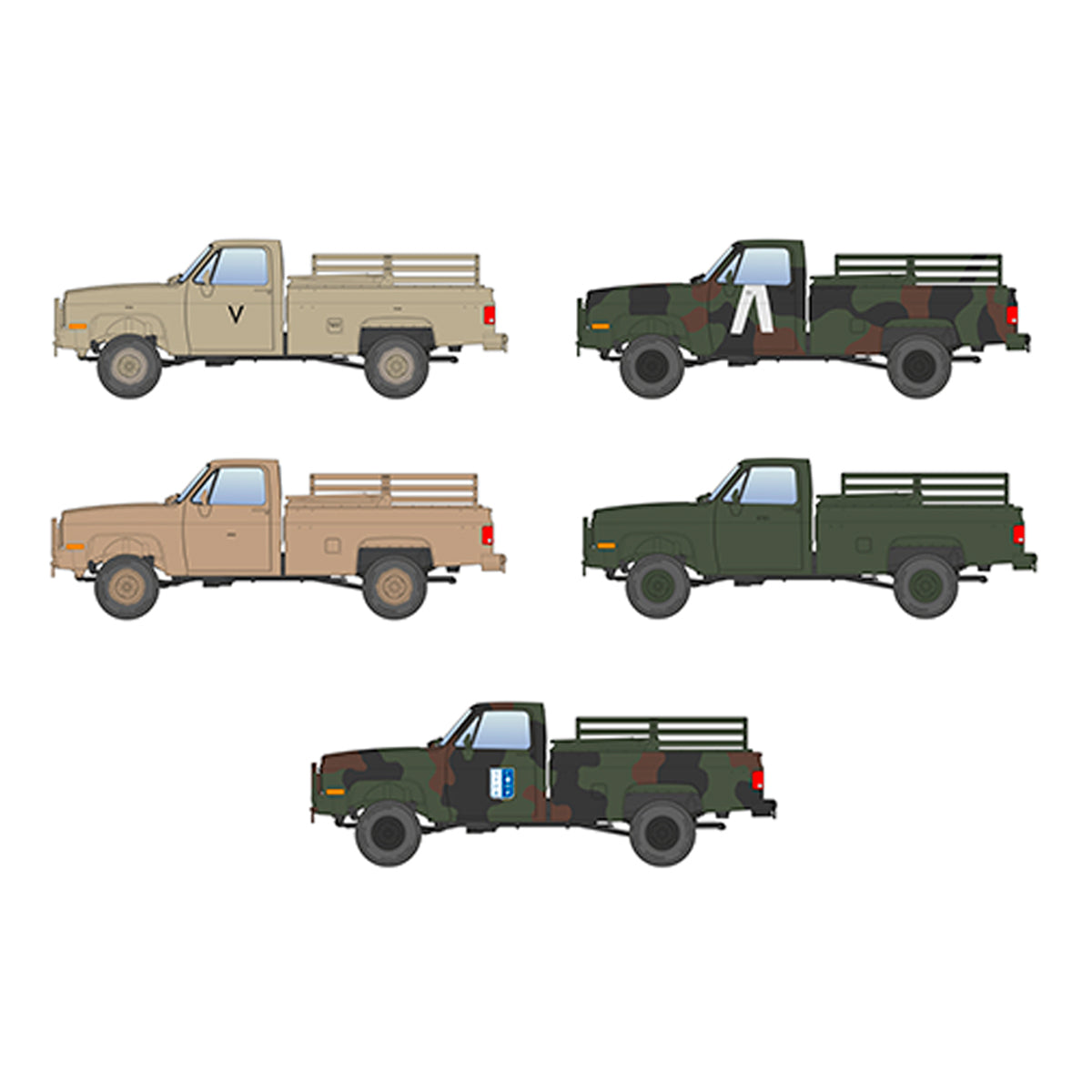AK35030 - M1008 TROOP CARRIER 1/35