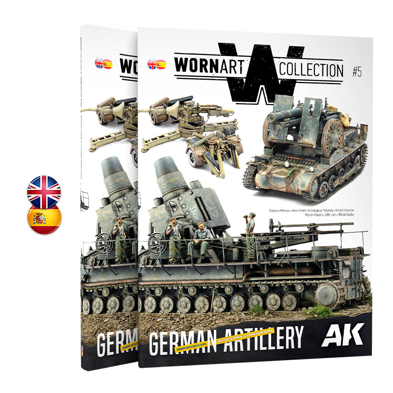 AK4907 - WORN ART COLLECTION ISSUE 05 – GERMAN ARTILLERY