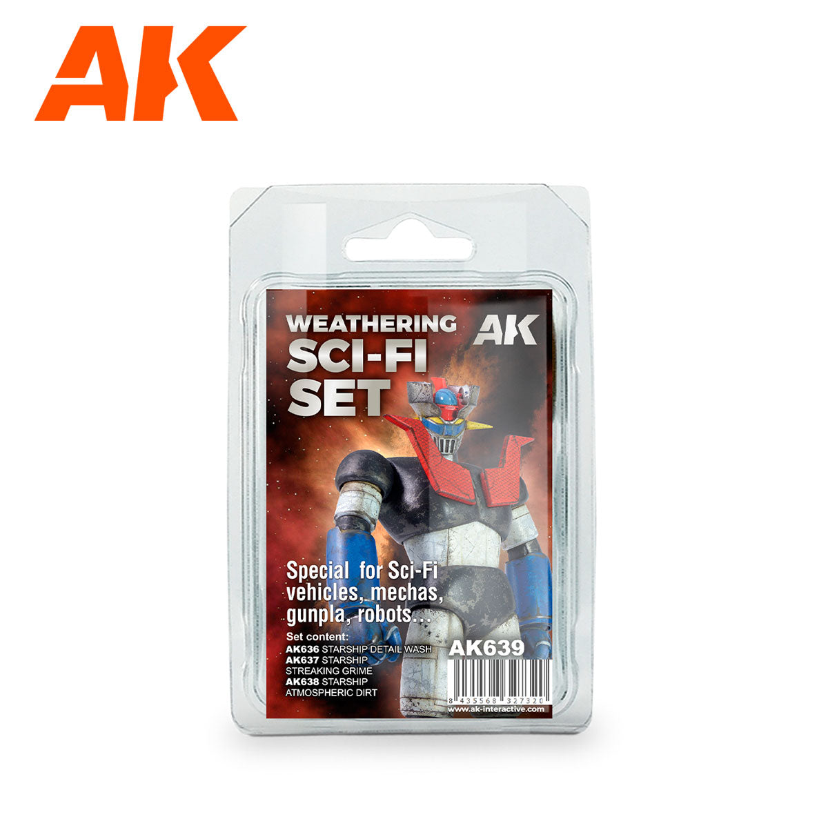 AK639 - Weathering SCI-FI Set