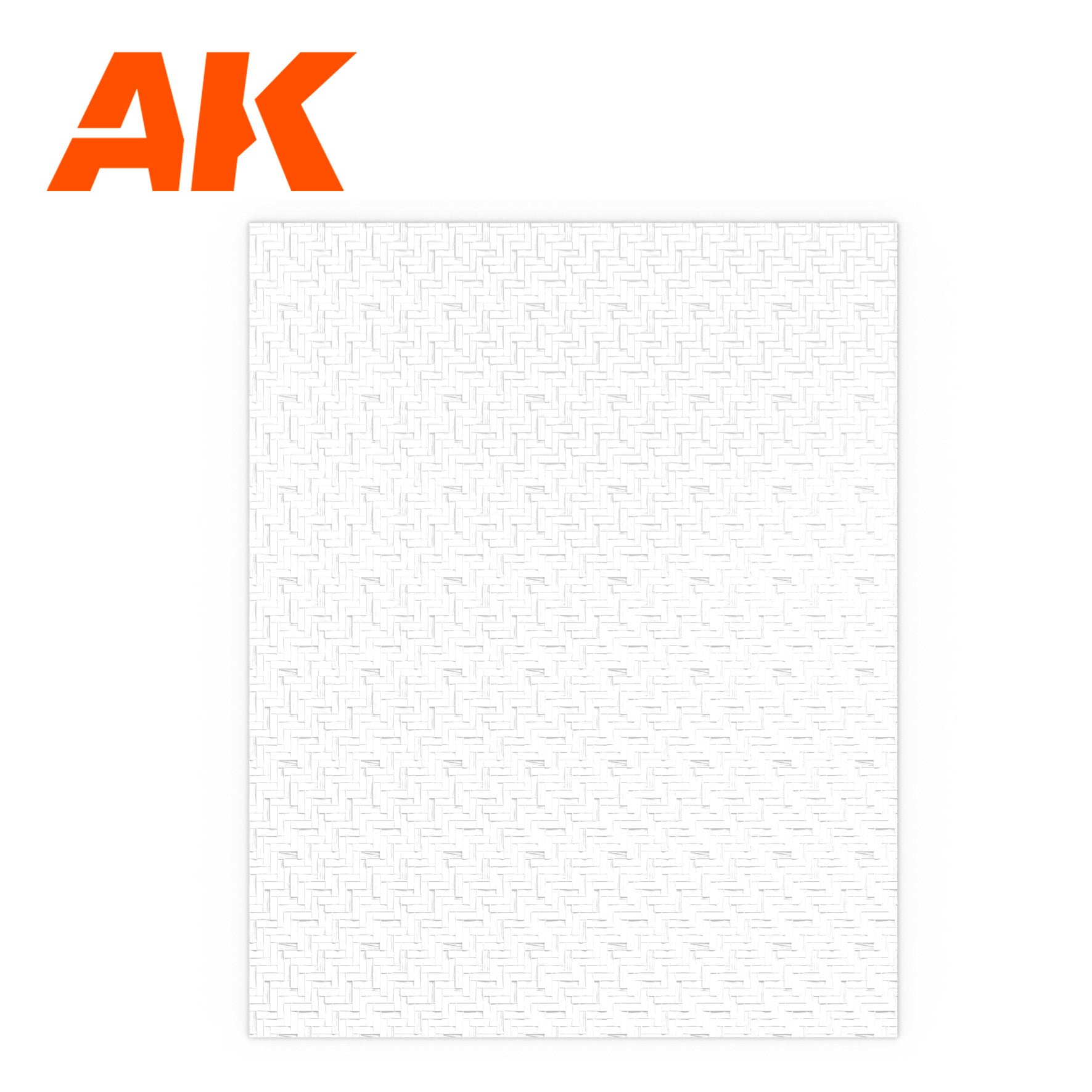 AK6581 - Pavement Spike Brick Sheet - 245 x 195mm/9.64 x 7.68 - 1 unit