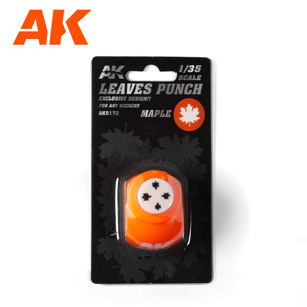 AK9172 - Leaves Punch - Maple (1:35/1:32/54mm)