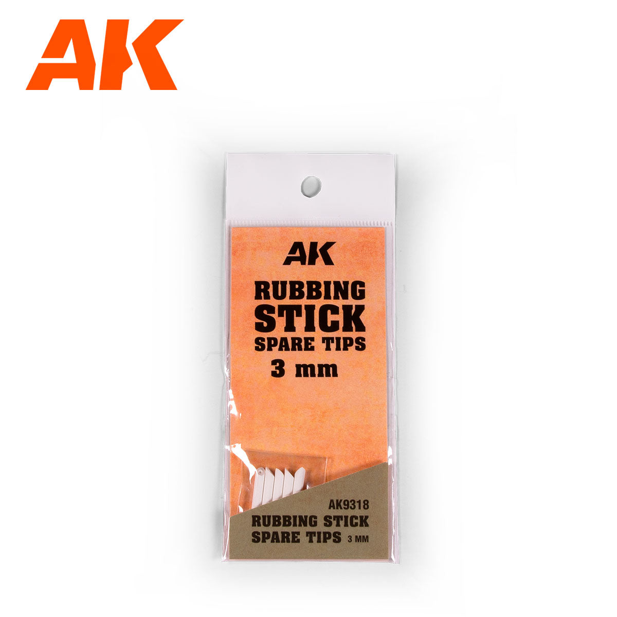 AK9318 - Rubbing Stick Spare Tips (3mm)