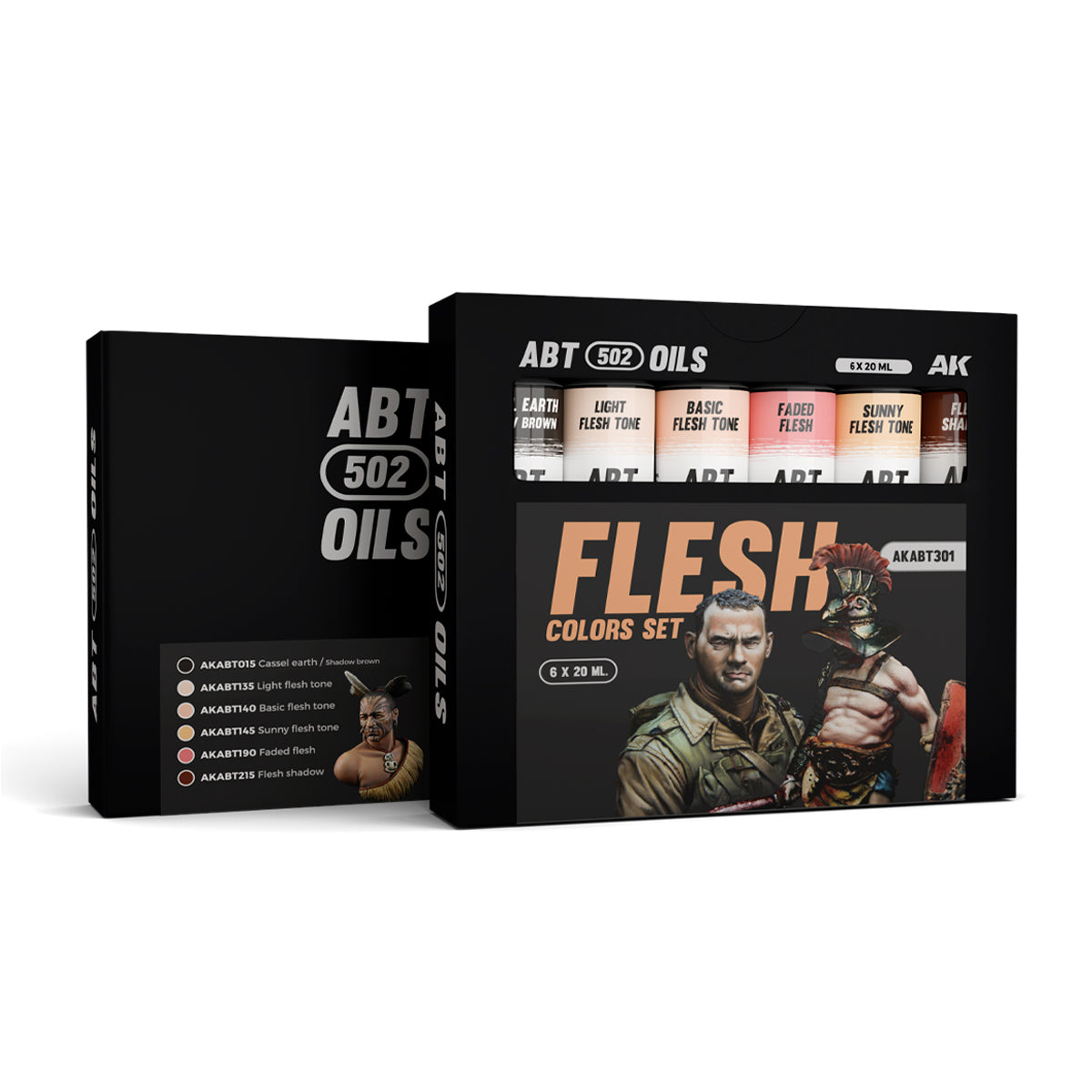 ABT301 - Abteilung 502 Flesh Colours Set (Oils)