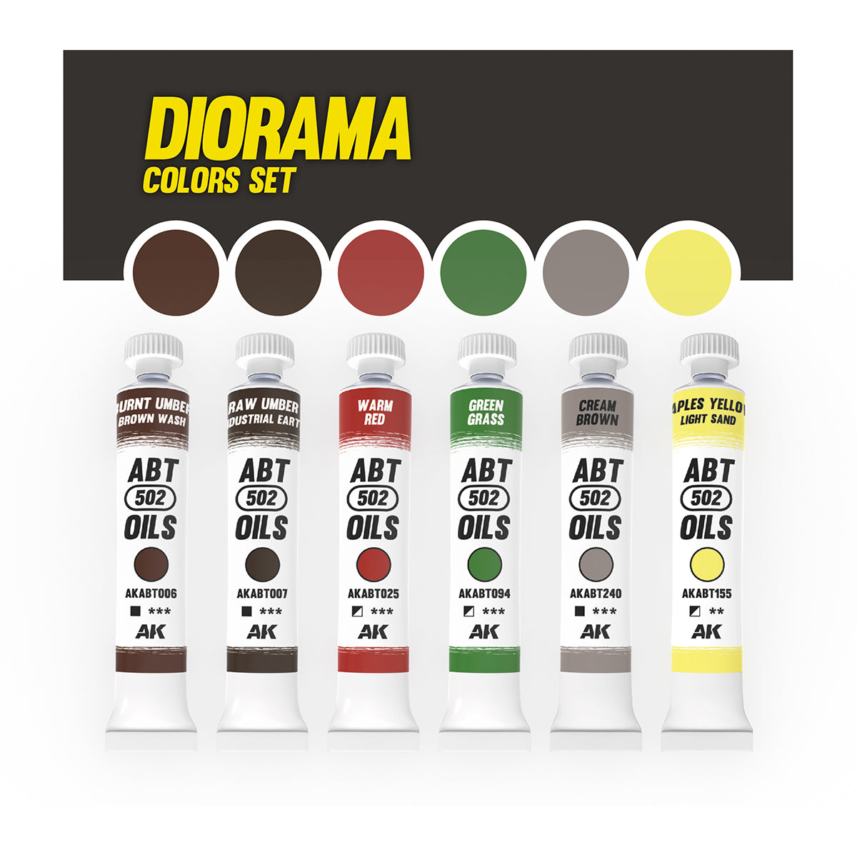 ABT307 - DIORAMA COLORS SET