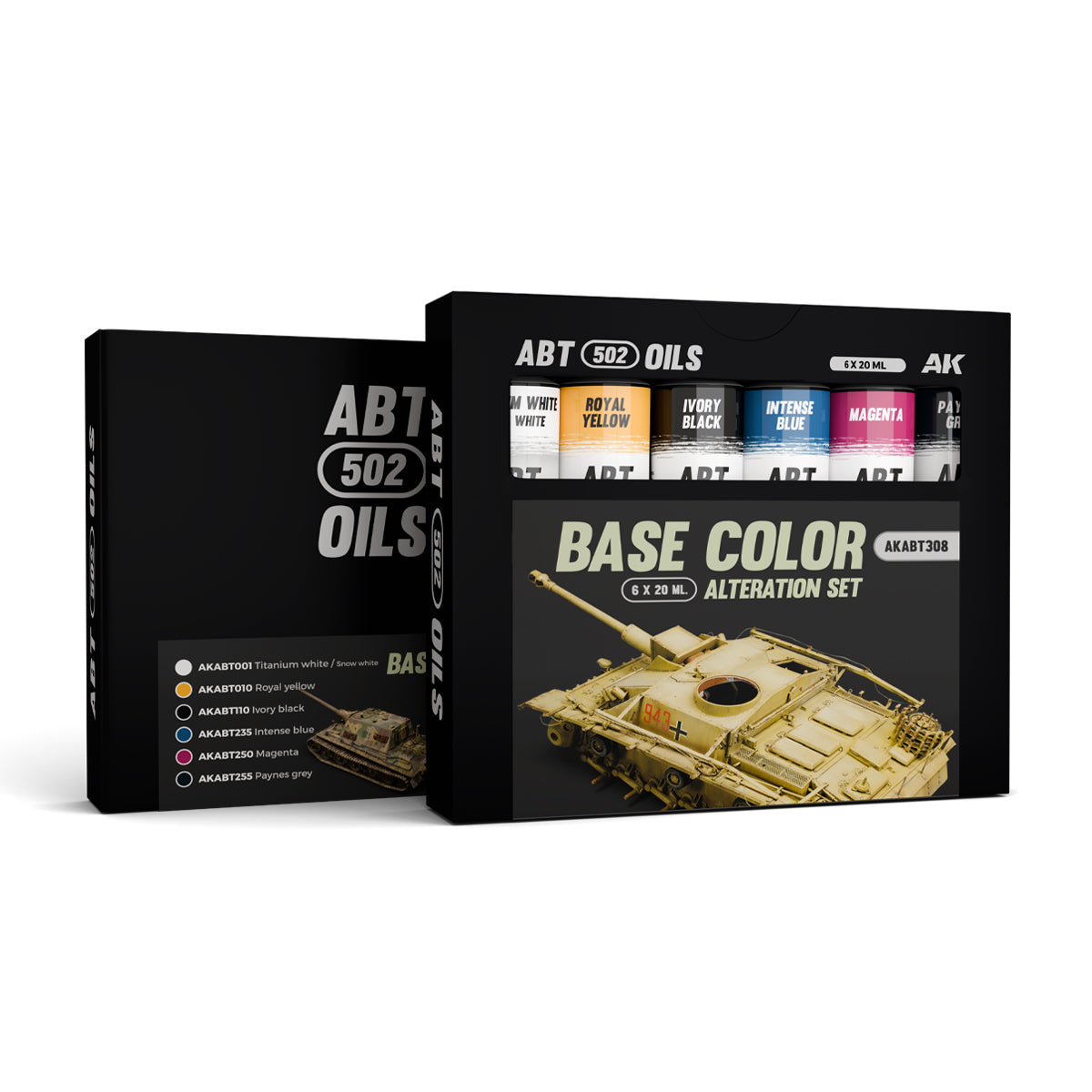 ABT308 - Abteilung 502 Base Colour Alteration Set (Oils)