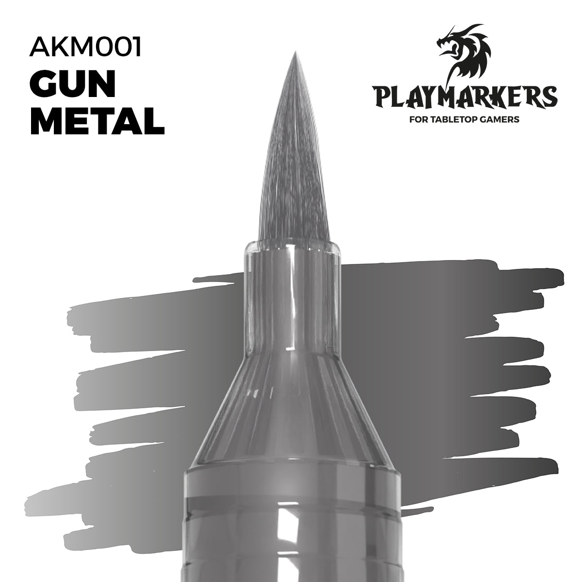 AKM001 - GUN METAL -PLAY MARKER