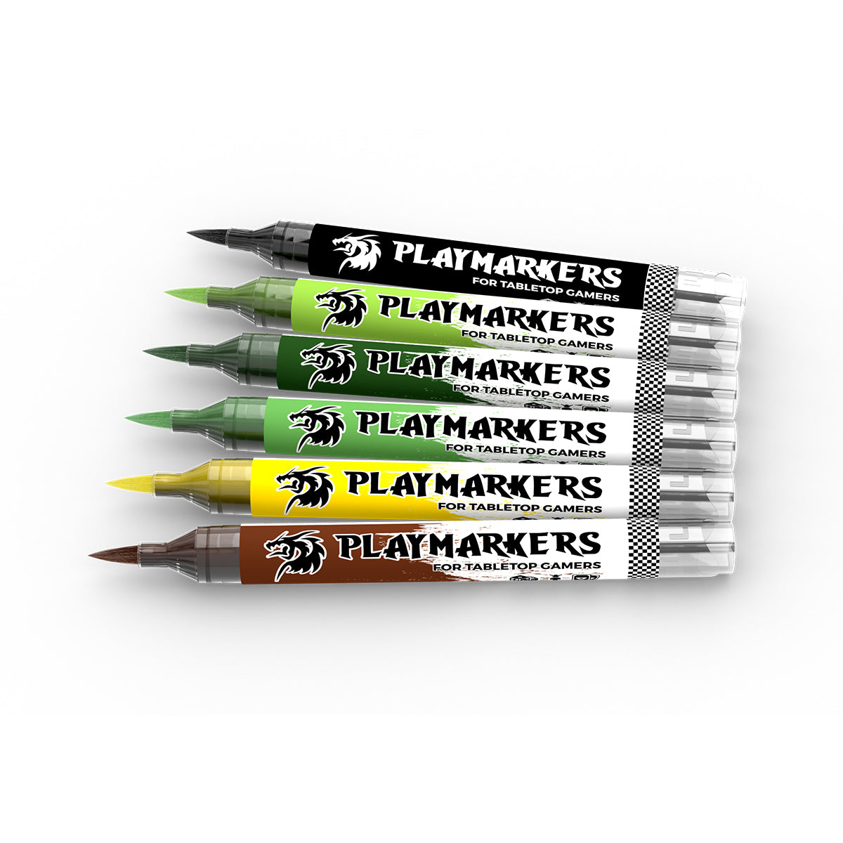 AKM104 - PLAY MARKERS SET - ORCS AND GOBLINS - SET OF 6