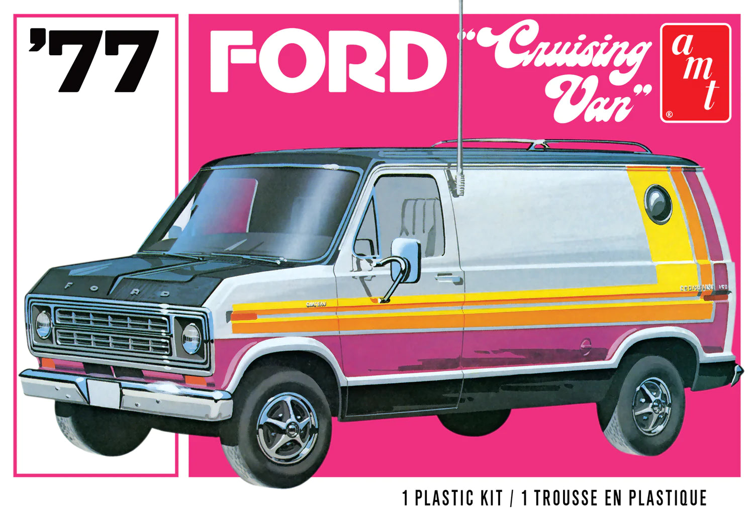 AMT1108M - 1:25 1977 Ford Cruising Van 2T